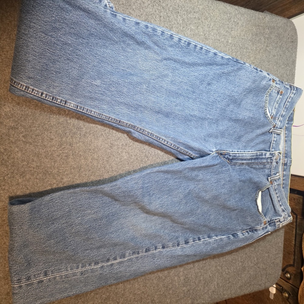 Levi Strauss 550 36x30 Blue Jeans I2